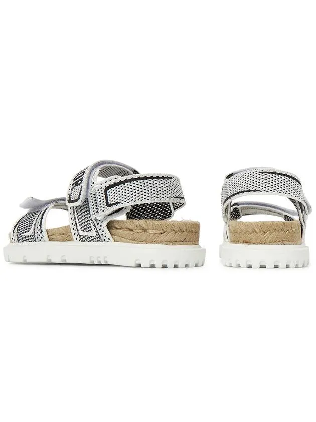 Act Technical Mesh Rubber Sandal White