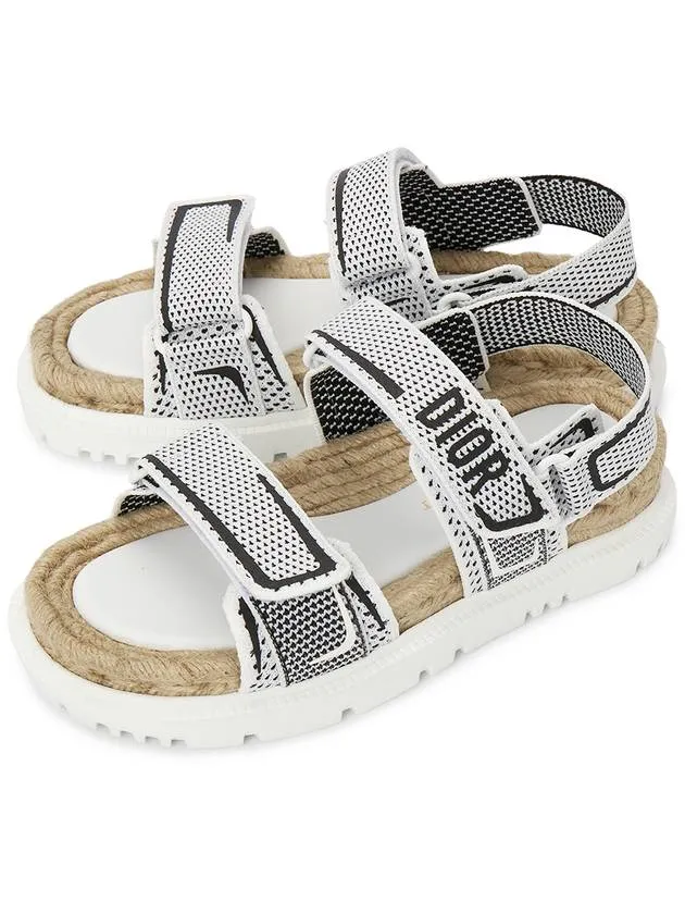 Act Technical Mesh Rubber Sandal White