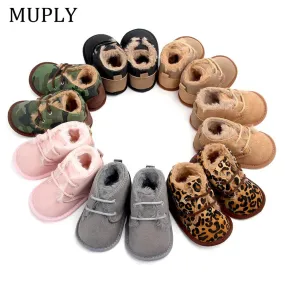 Baby Girls Boys Winter Keep Warm Shoes First Walkers Sneakers Kids