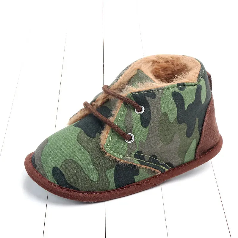Baby Girls Boys Winter Keep Warm Shoes First Walkers Sneakers Kids