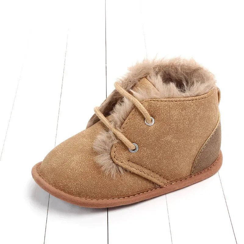 Baby Girls Boys Winter Keep Warm Shoes First Walkers Sneakers Kids