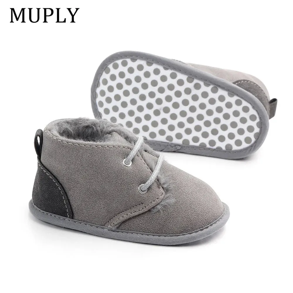 Baby Girls Boys Winter Keep Warm Shoes First Walkers Sneakers Kids
