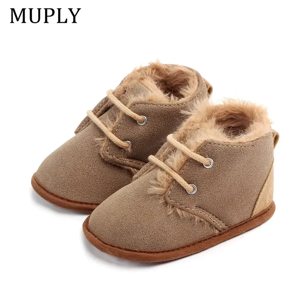 Baby Girls Boys Winter Keep Warm Shoes First Walkers Sneakers Kids