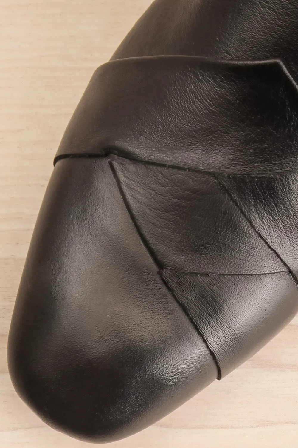 Baru | Black Leather Loafers