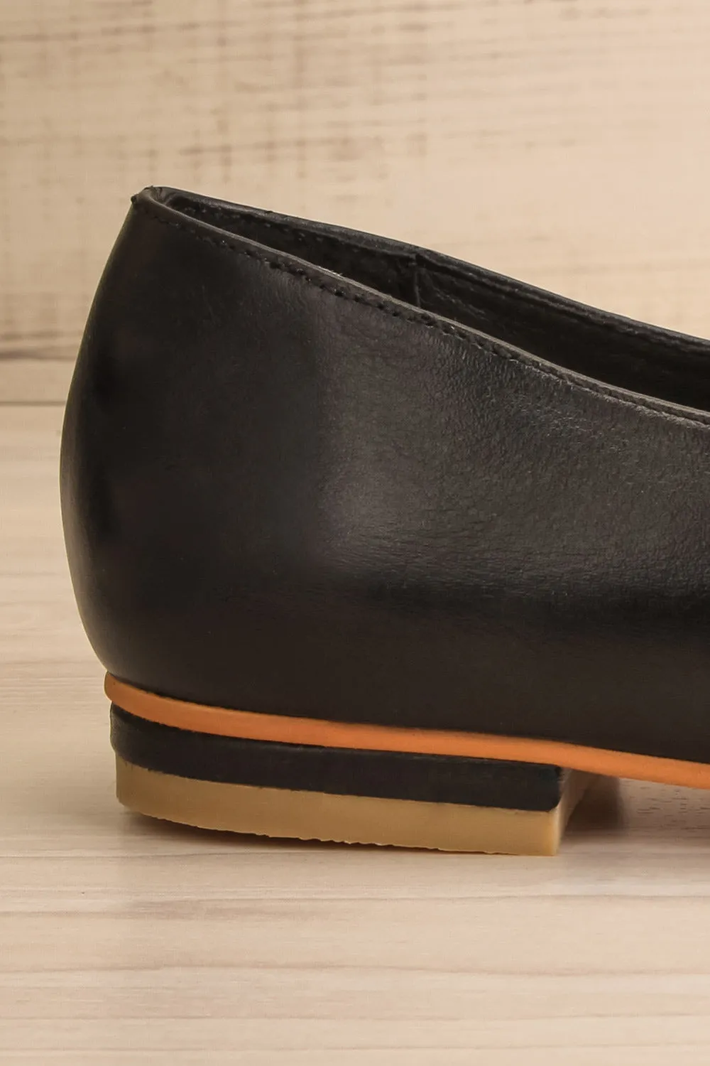 Baru | Black Leather Loafers