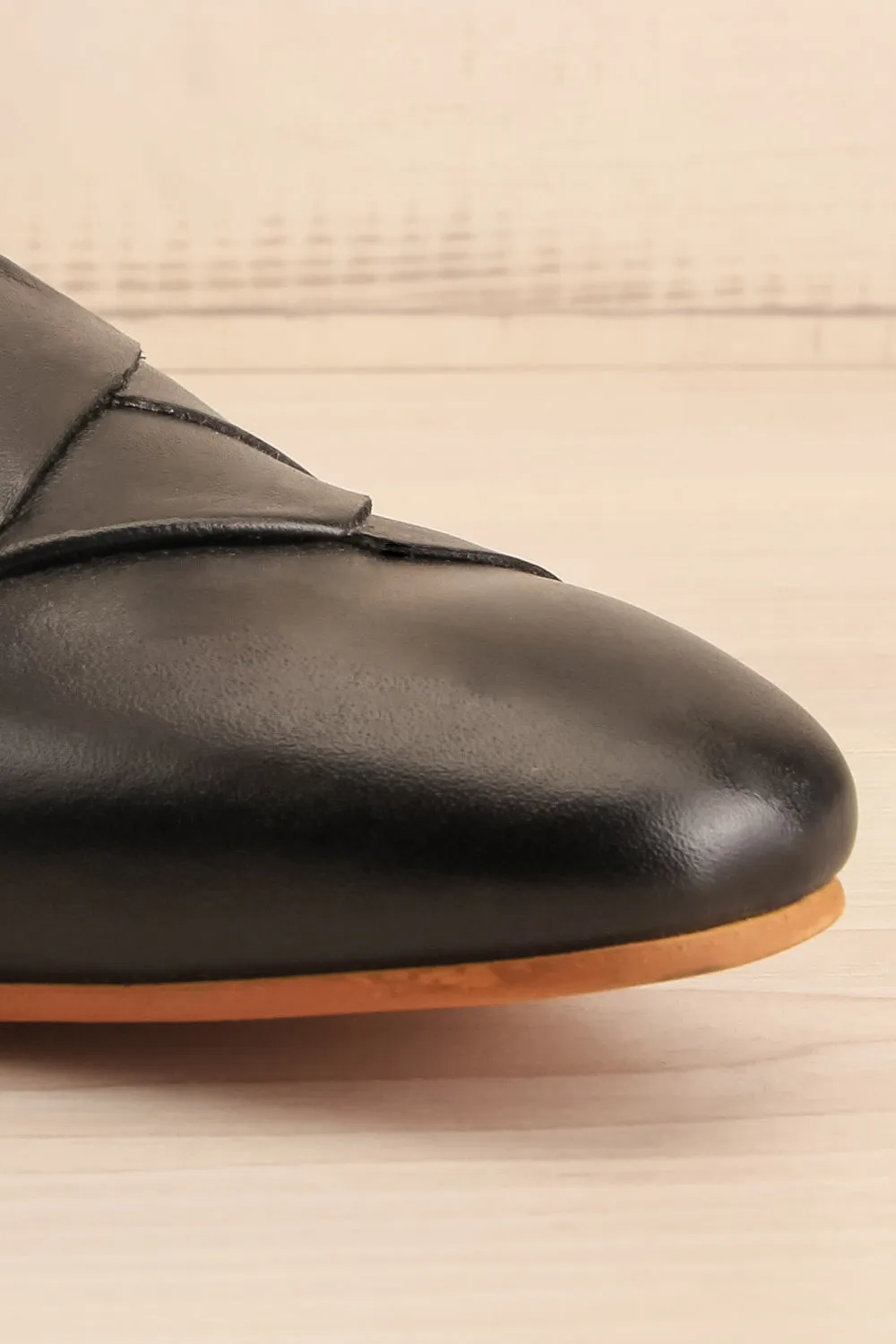 Baru | Black Leather Loafers