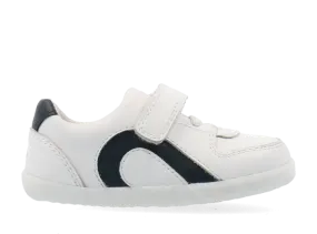 Bobux Step Up Comet - White   Navy