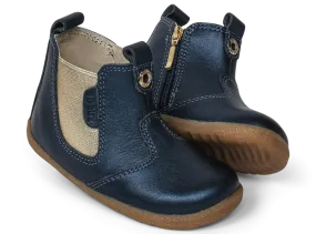 Bobux Step Up - Navy Shimmer Jodhpur