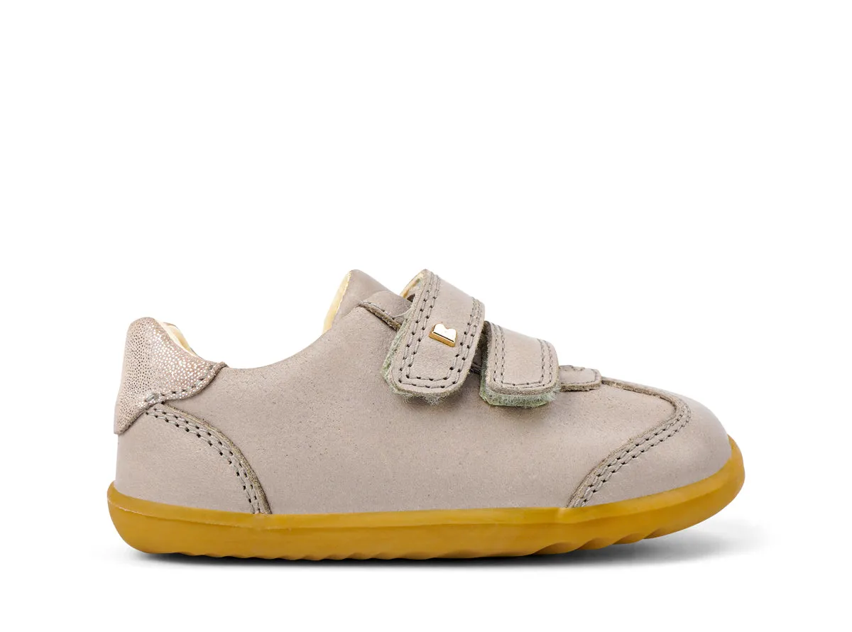 Bobux Step Up - Sprite Taupe   Silver