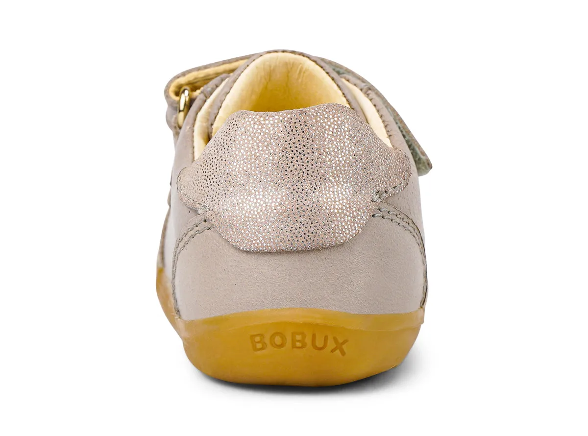 Bobux Step Up - Sprite Taupe   Silver