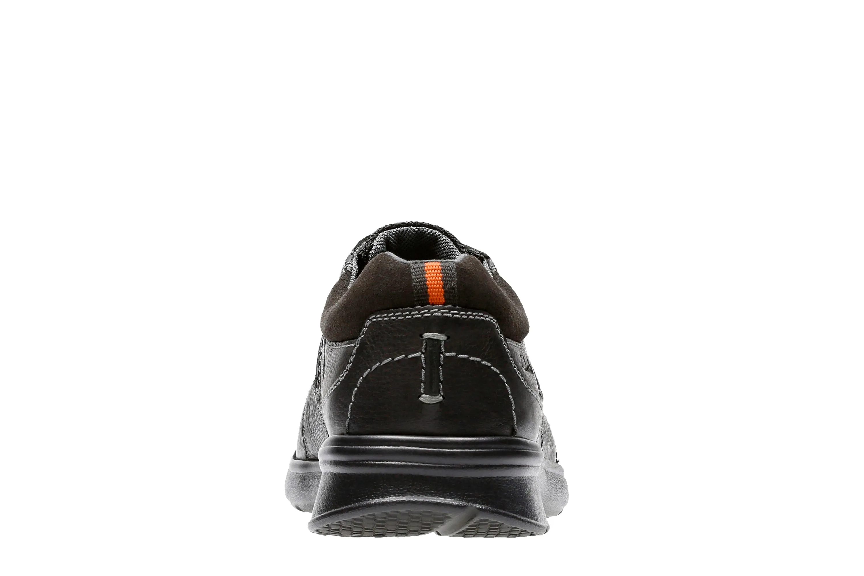 Clarks Cotrell Walk Black Oily Leather - Wide Width