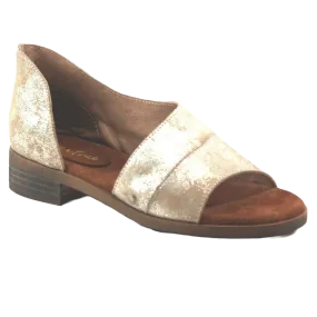 Diba True Ladies Gold Derby City D'Orsay Flats 71331-GLD