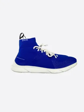 Dior B21 Blue Technical Knit Runners