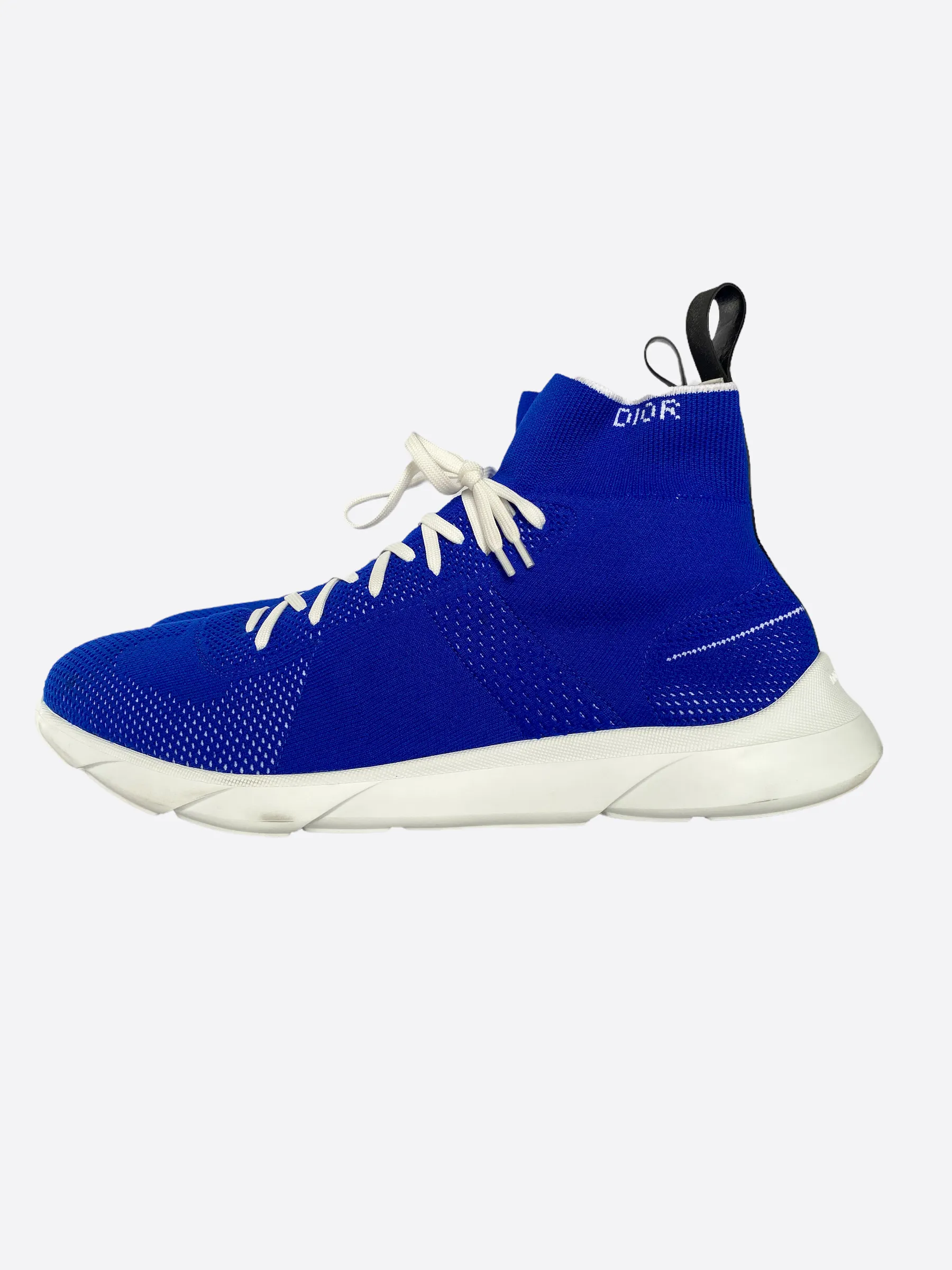 Dior B21 Blue Technical Knit Runners