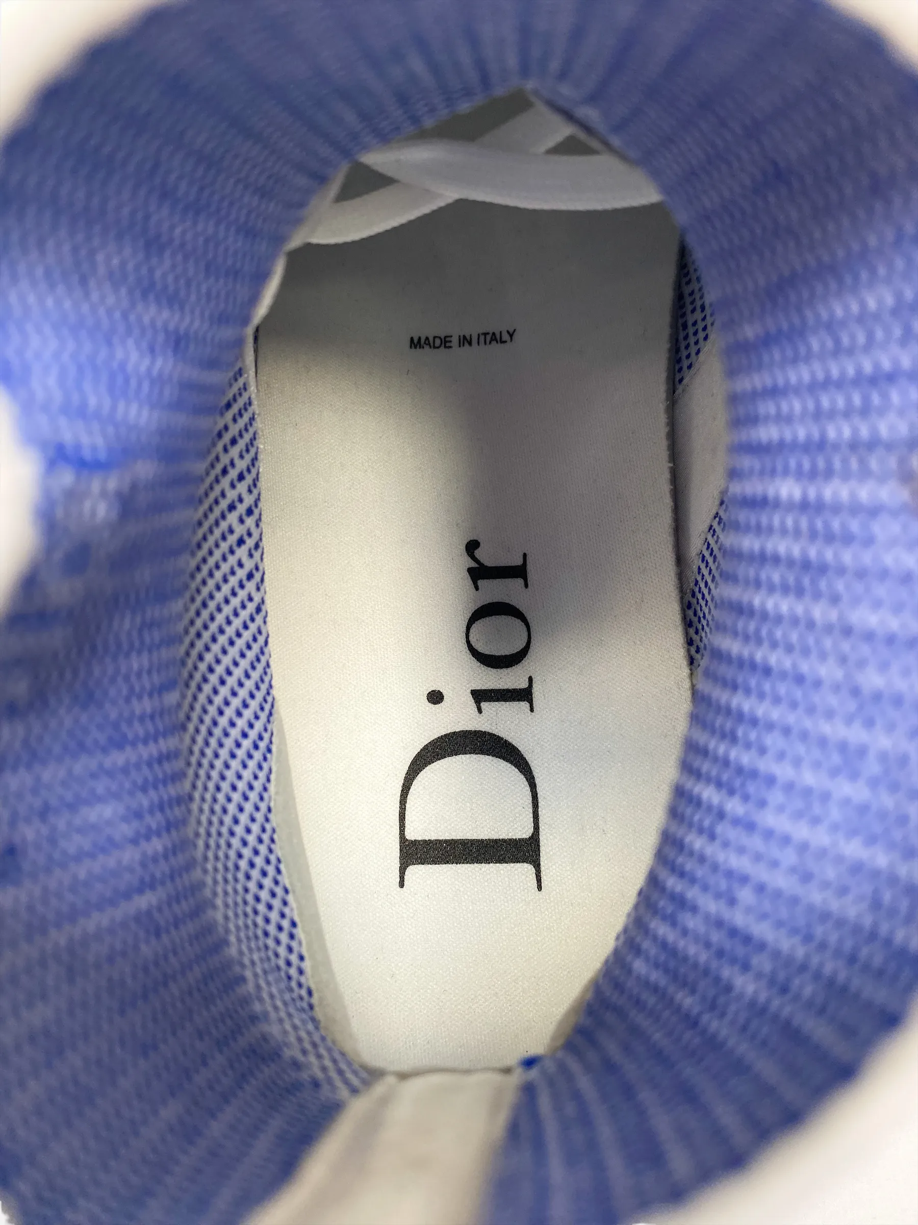 Dior B21 Blue Technical Knit Runners