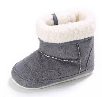 E&Bainel New Winter Super Warm Newborn Baby Girls First Walkers Shoes Infant Toddler Soft Rub