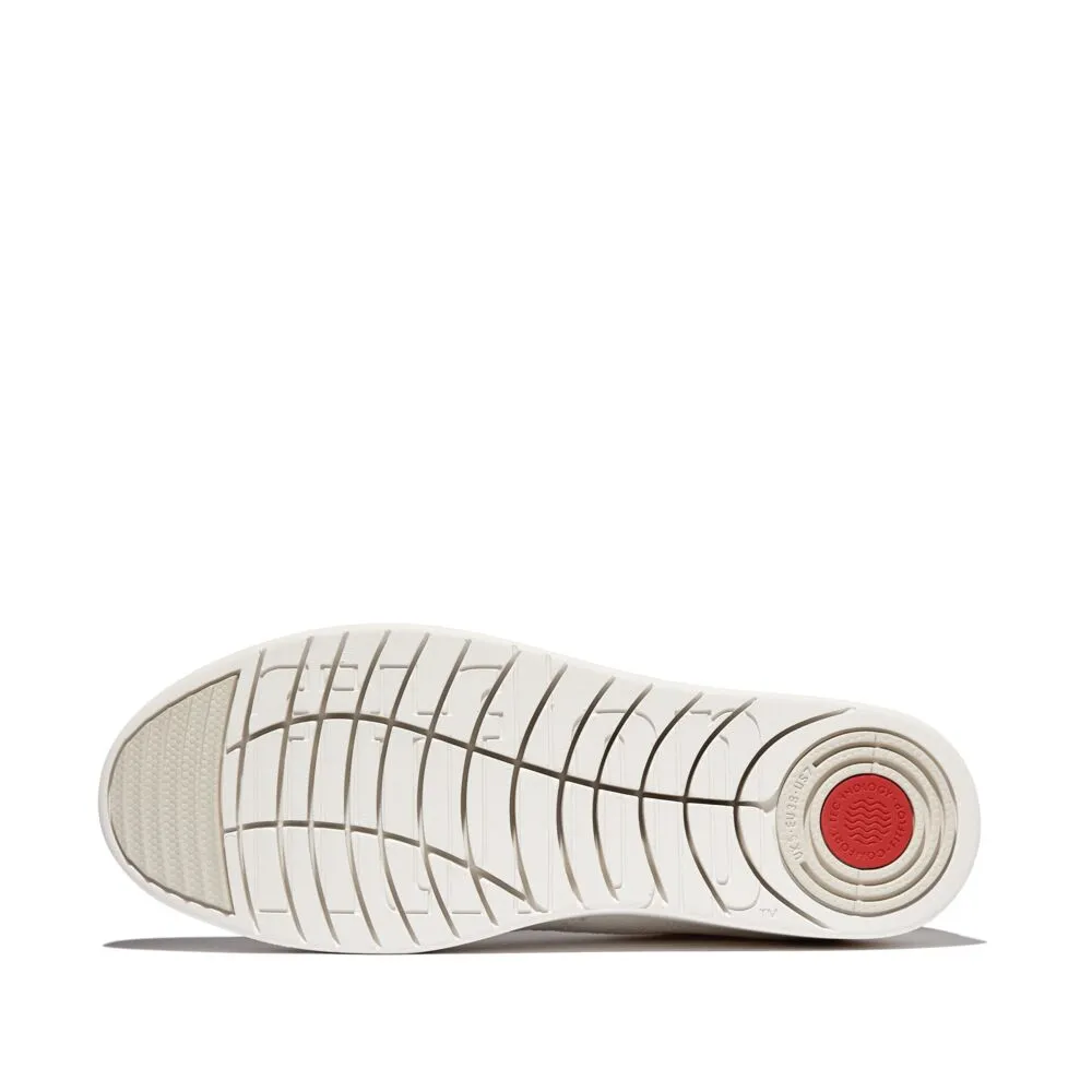 FitFlop Rally Canvas Sneaker Shoes - Urban White