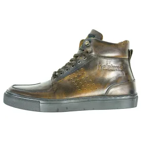 Helstons Glen Boots Leather Aniline Brown