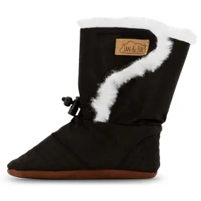 Jan & Jul Stay-Put Winter Booties - Black