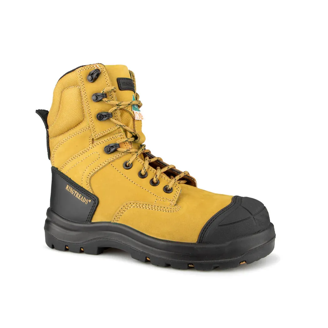Kingtreads Women's Revolve 030808 Work Boot with Side  Zip