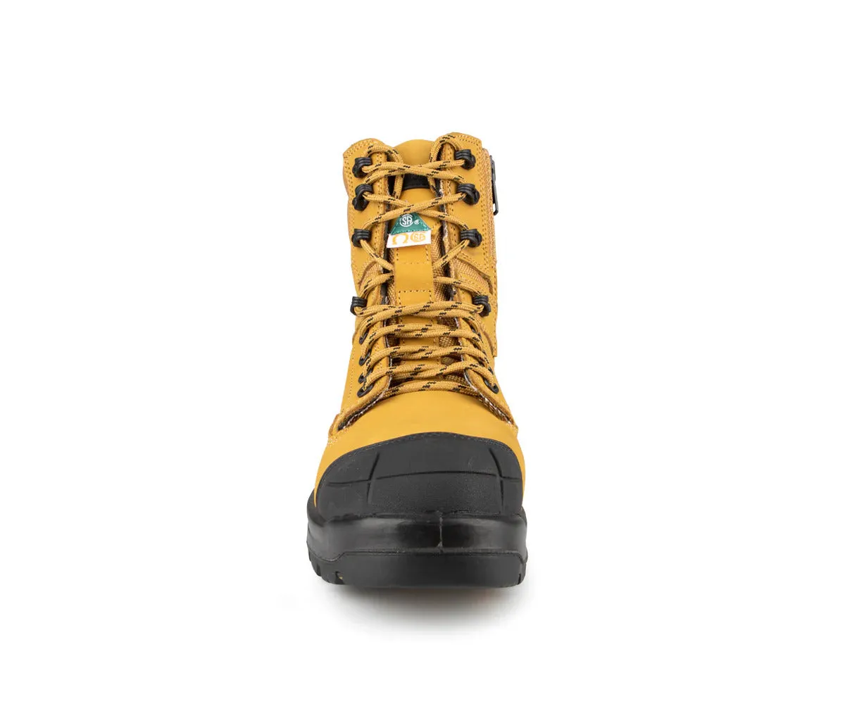 Kingtreads Women's Revolve 030808 Work Boot with Side  Zip