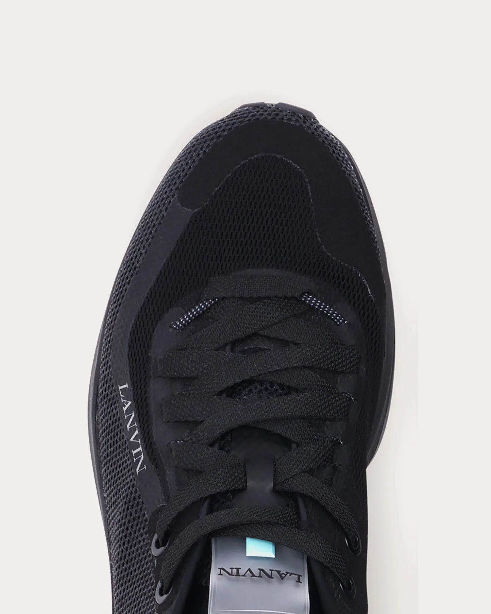 L-I Mesh Black / Black Low Top Sneakers