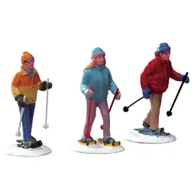 Lemax - Snowshoe Walkers - Set of 3 Village Figures