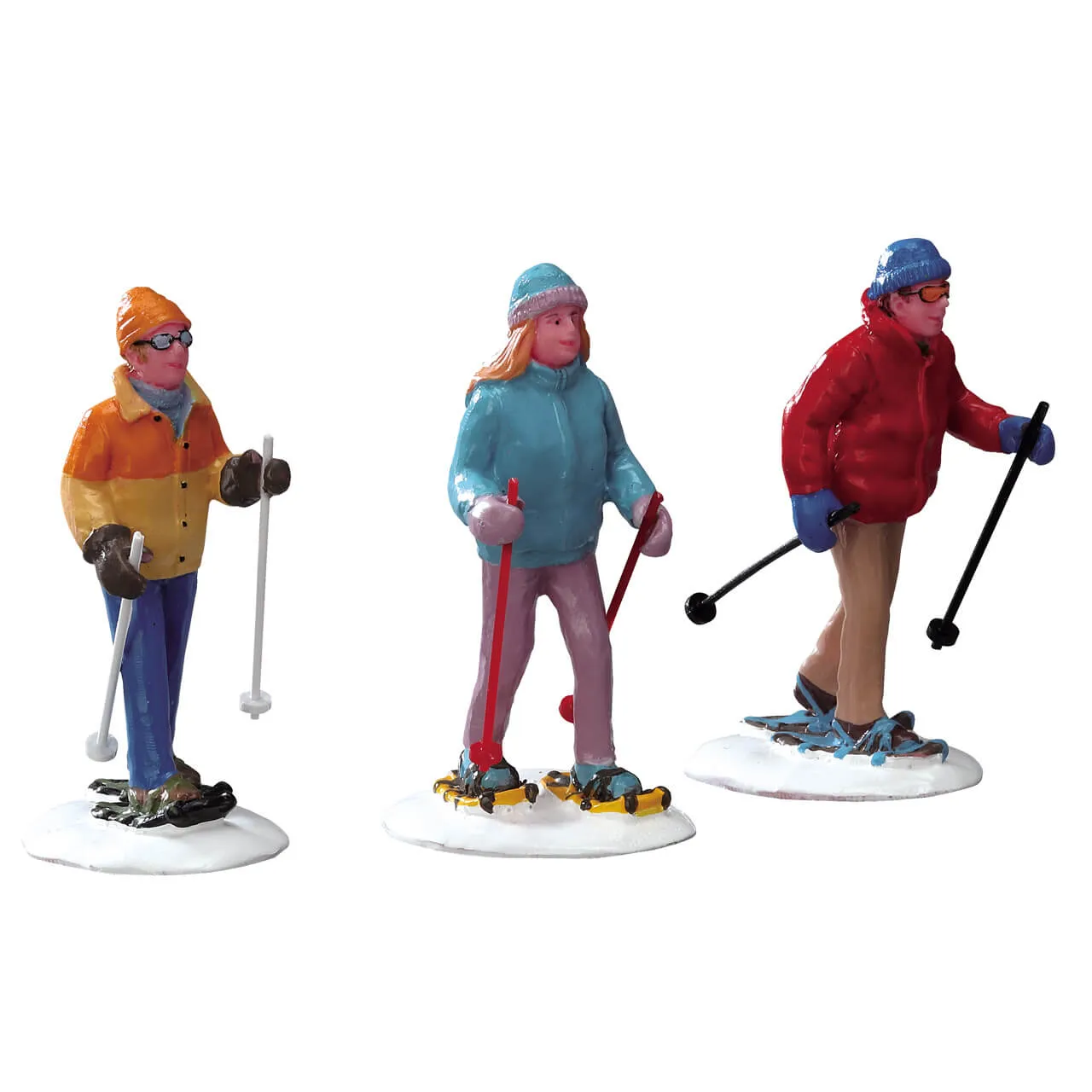 Lemax - Snowshoe Walkers - Set of 3 Village Figures