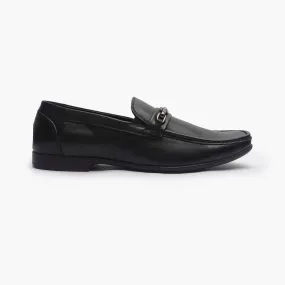 Loafers With Chainlink Buckle