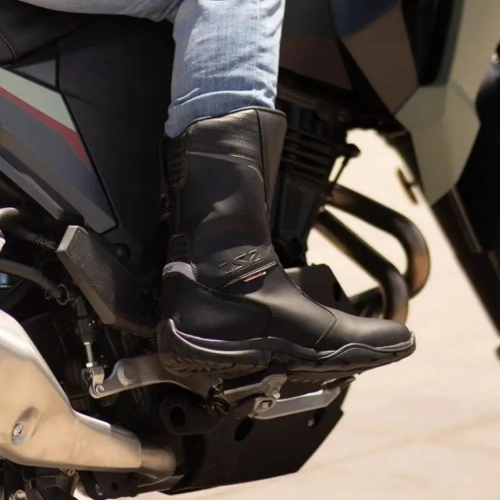 LS2 Urano Man Boots Black Waterproof