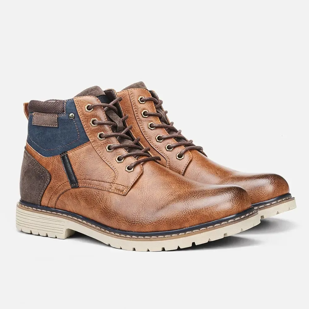 Mens Winter leather boots  Snow Shoes