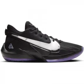 Nike - Men - Zoom Freak 2 - Black/Metallic Silver/Dusty Amethyst