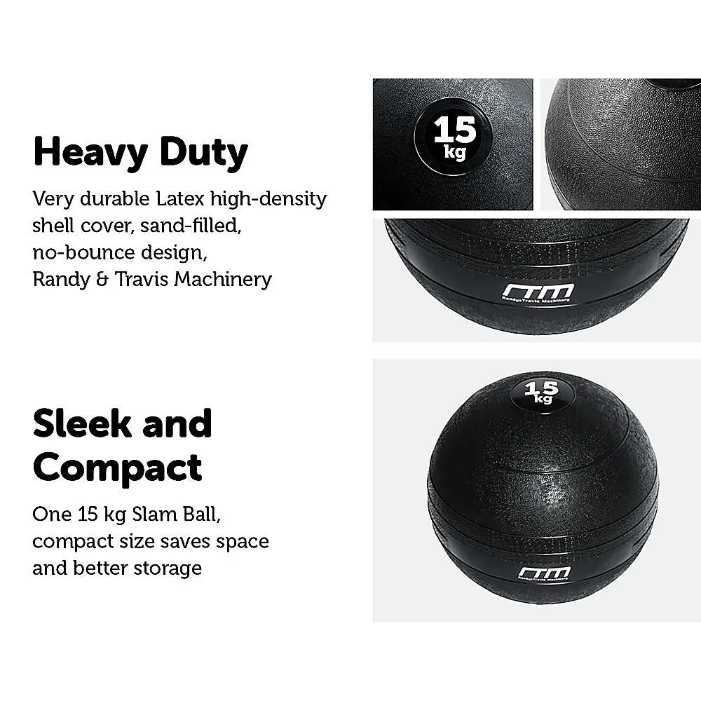 NNEDSZ 15kg Slam Ball No Bounce Crossfit Fitness MMA Boxing BootCamp