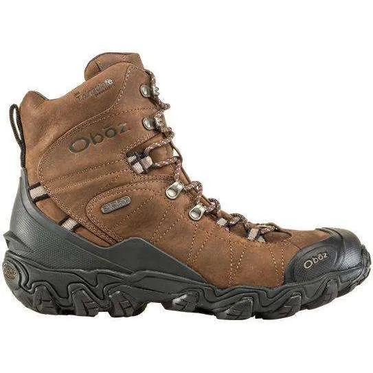 Oboz Mens Bridger 8 inch Insulated BDry Waterproof Winter Boot Clearance