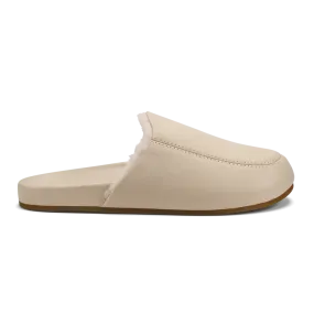 Olukai Konea Women's Shearling Leather Mule Bone / Bone