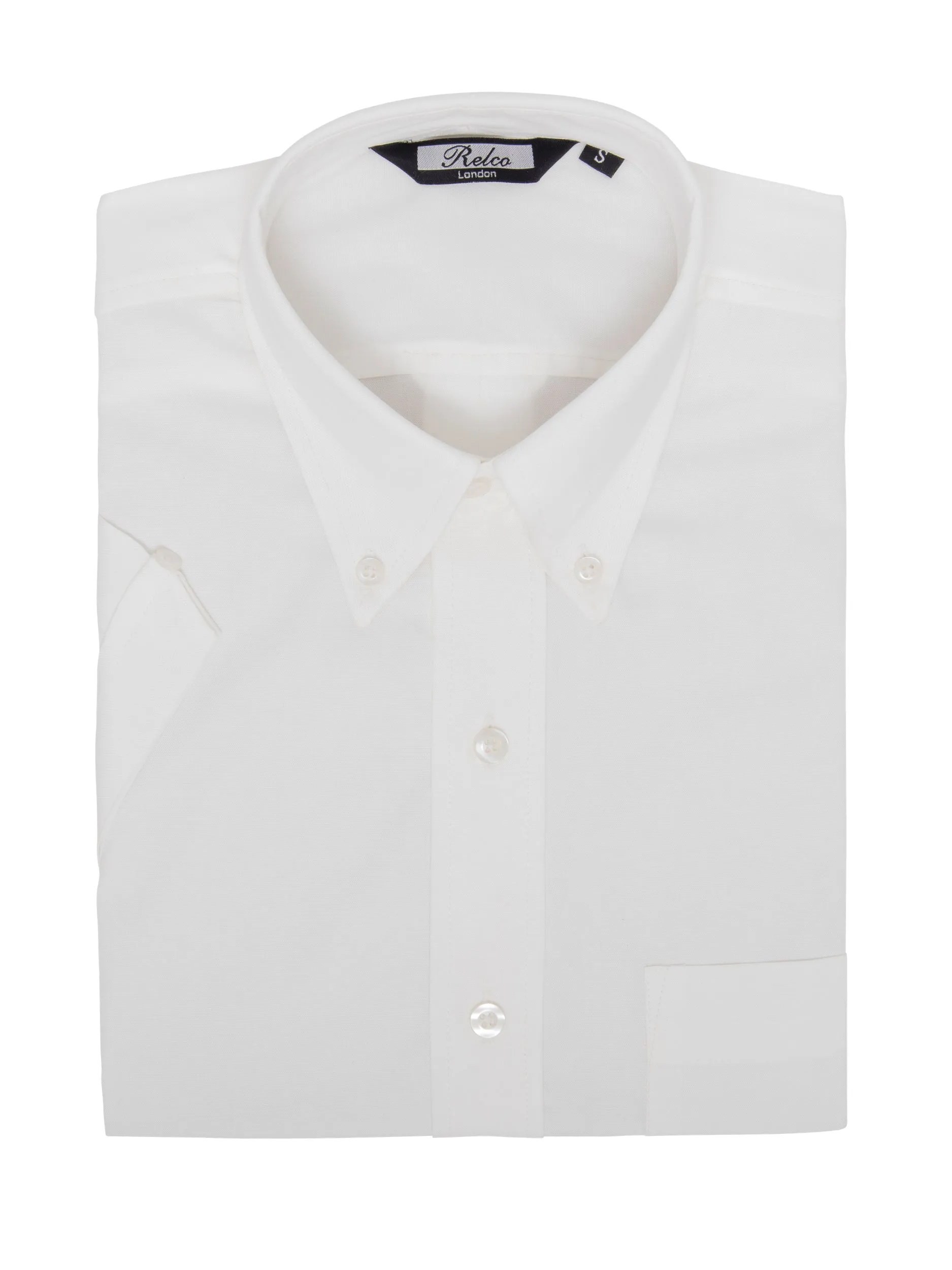 Oxford Weave Classic - WHITE - Up to size 5XL