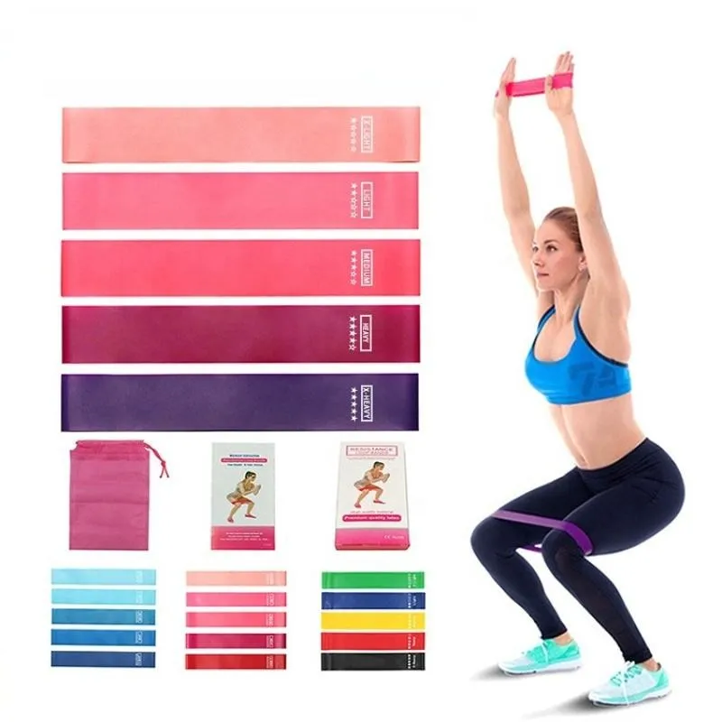 Premium Quality Resistance Bands Sets for Trainers, Bootcamp, Gym for Men and Women in Fun(10 Pack)