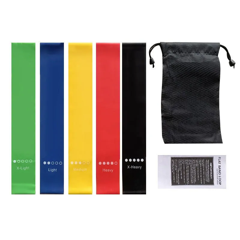 Premium Quality Resistance Bands Sets for Trainers, Bootcamp, Gym for Men and Women in Fun(10 Pack)