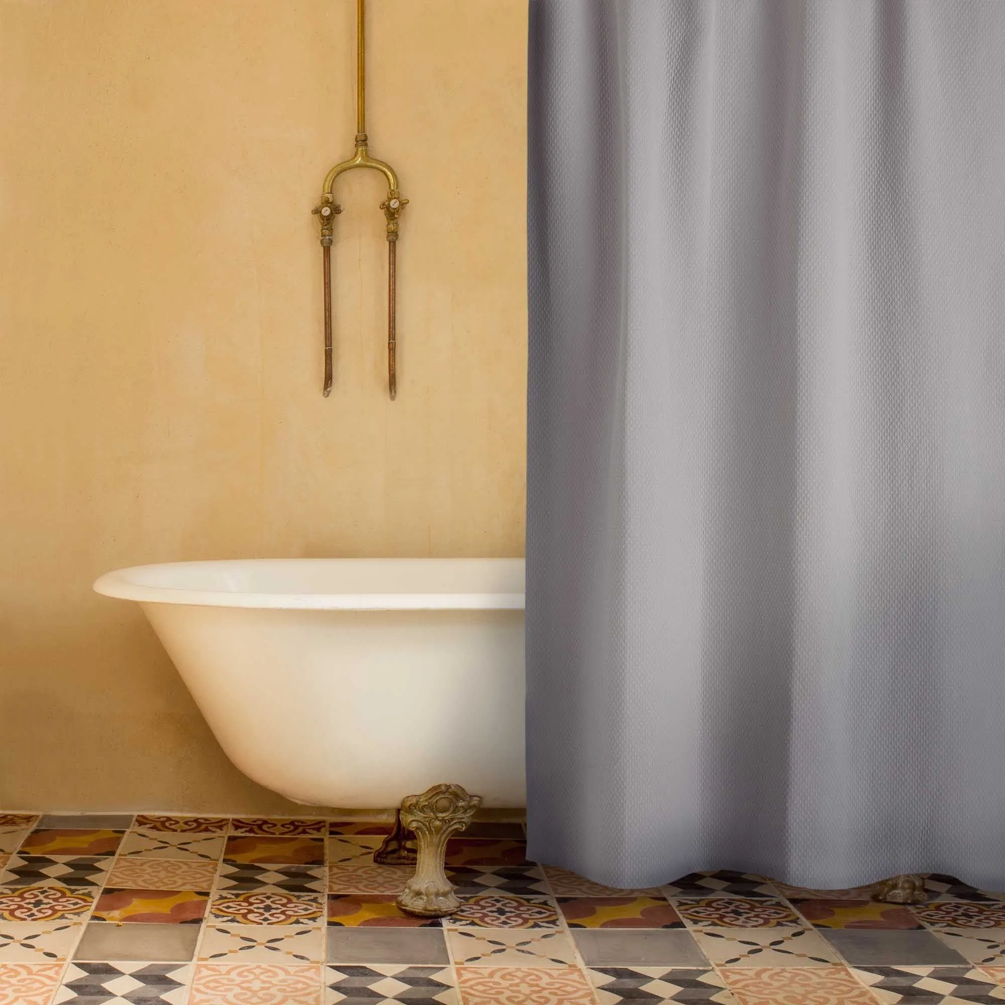 Proaza Shower Curtain [Light grey]