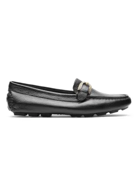 Rockport Women's Bayview Buckle Loafer Black CI9361