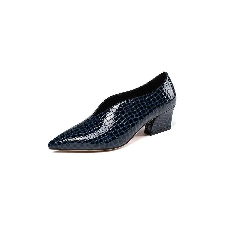 Serpatura Slip-On Business Heels