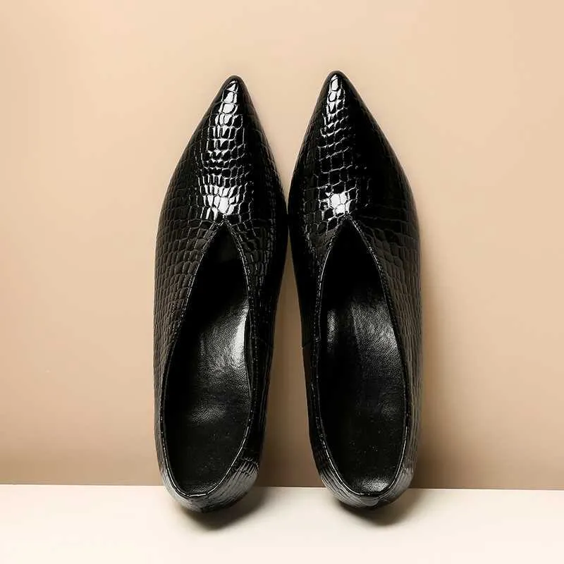 Serpatura Slip-On Business Heels