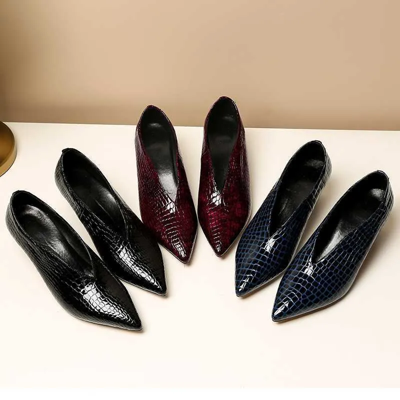 Serpatura Slip-On Business Heels