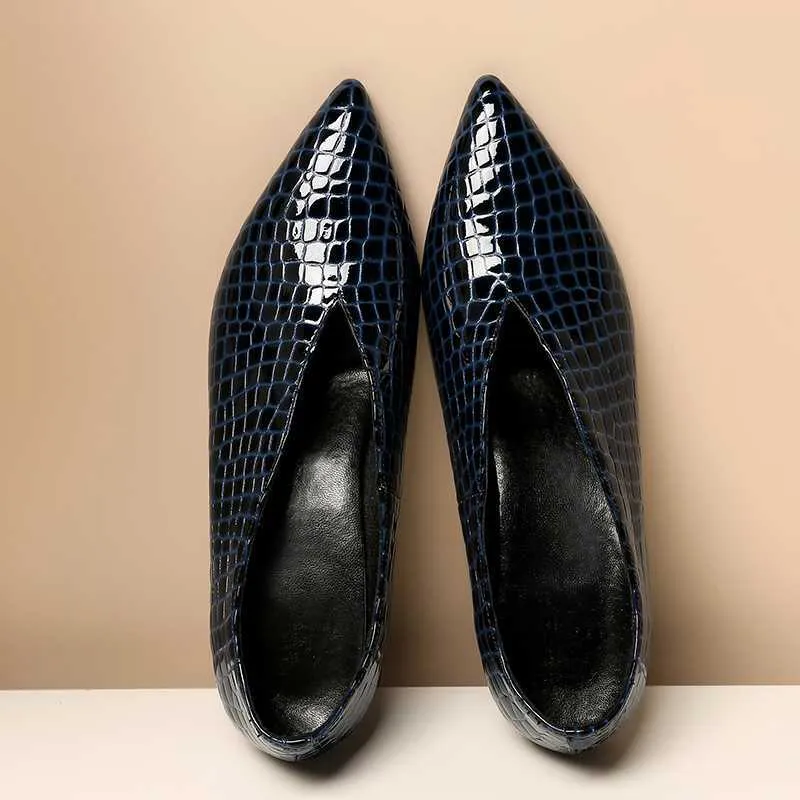 Serpatura Slip-On Business Heels