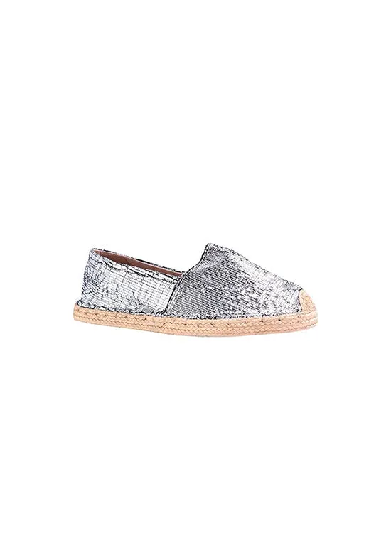 Silver Fenix Espadrille for Woman