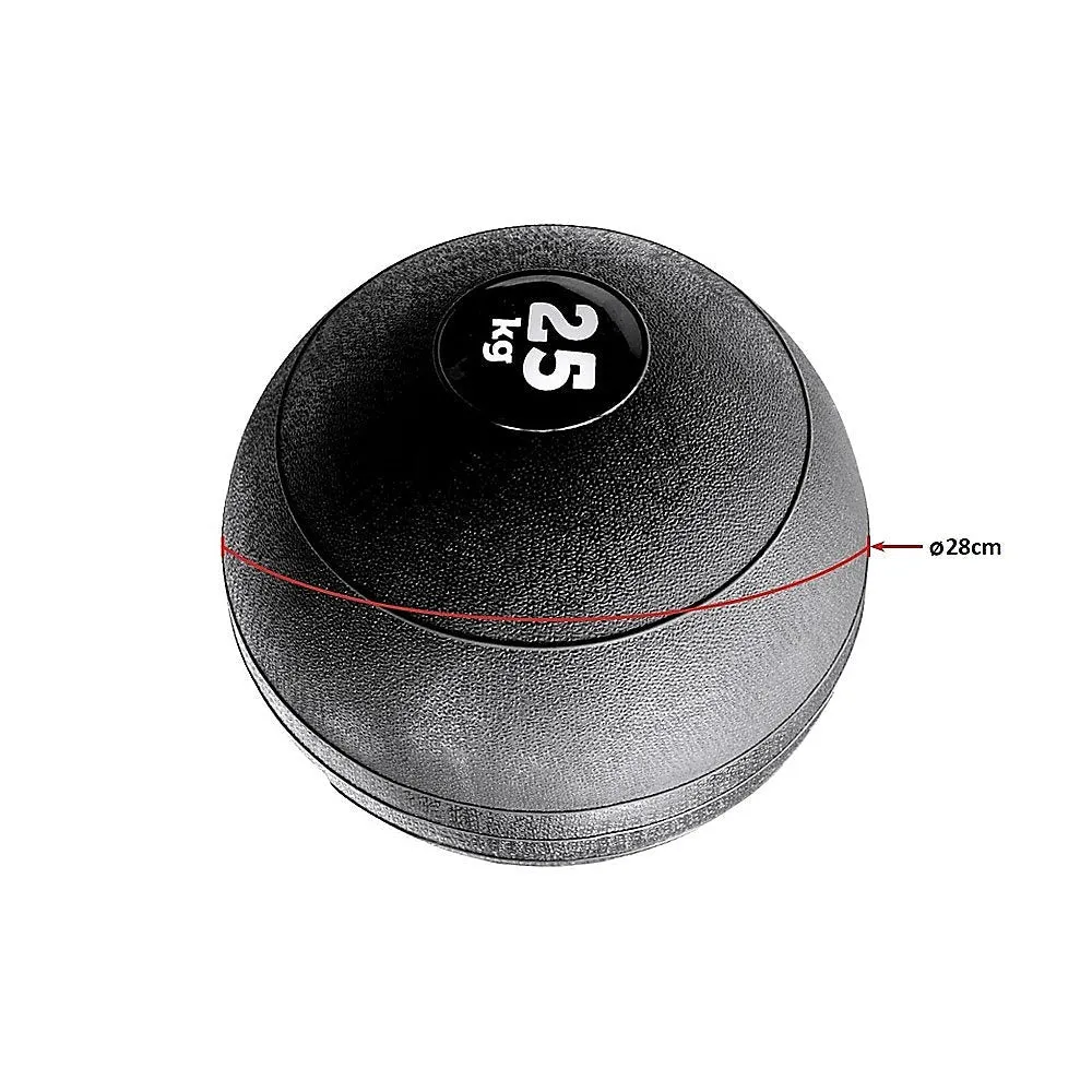 Slam Ball No Bounce 25kg - Crossfit Fitness MMA Boxing Bootcamp