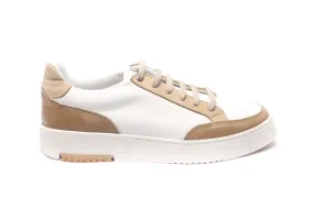 Sneaker State White & Tan