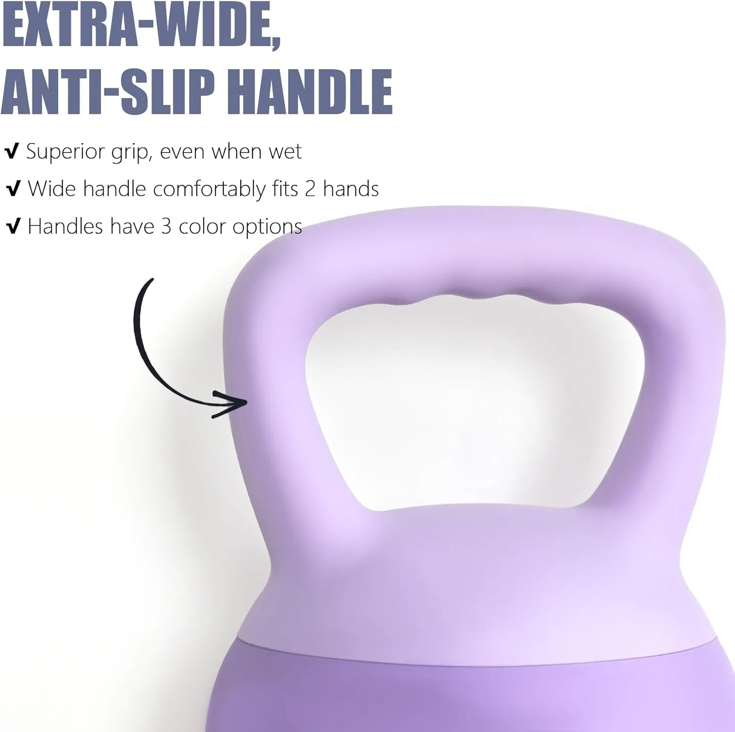 Soft Kettlebells Iron Sand Filled Weights Strength Training