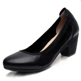 Super Soft & Flexible Mid Heels Comfortable Shoes