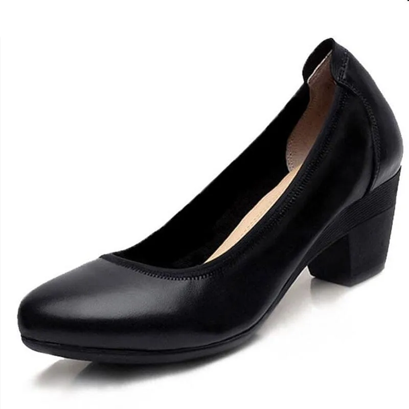 Super Soft & Flexible Mid Heels Comfortable Shoes